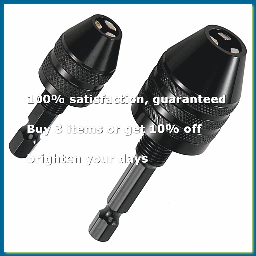 ●2Pcs Hex Shank Keyless Drill  - огляд і ціна Drill Bits