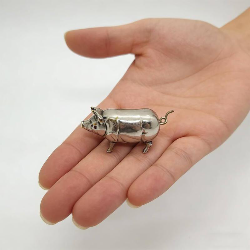 (Ce14)Antique Pig Mini Tape Me - огляд і ціна Tape Measure