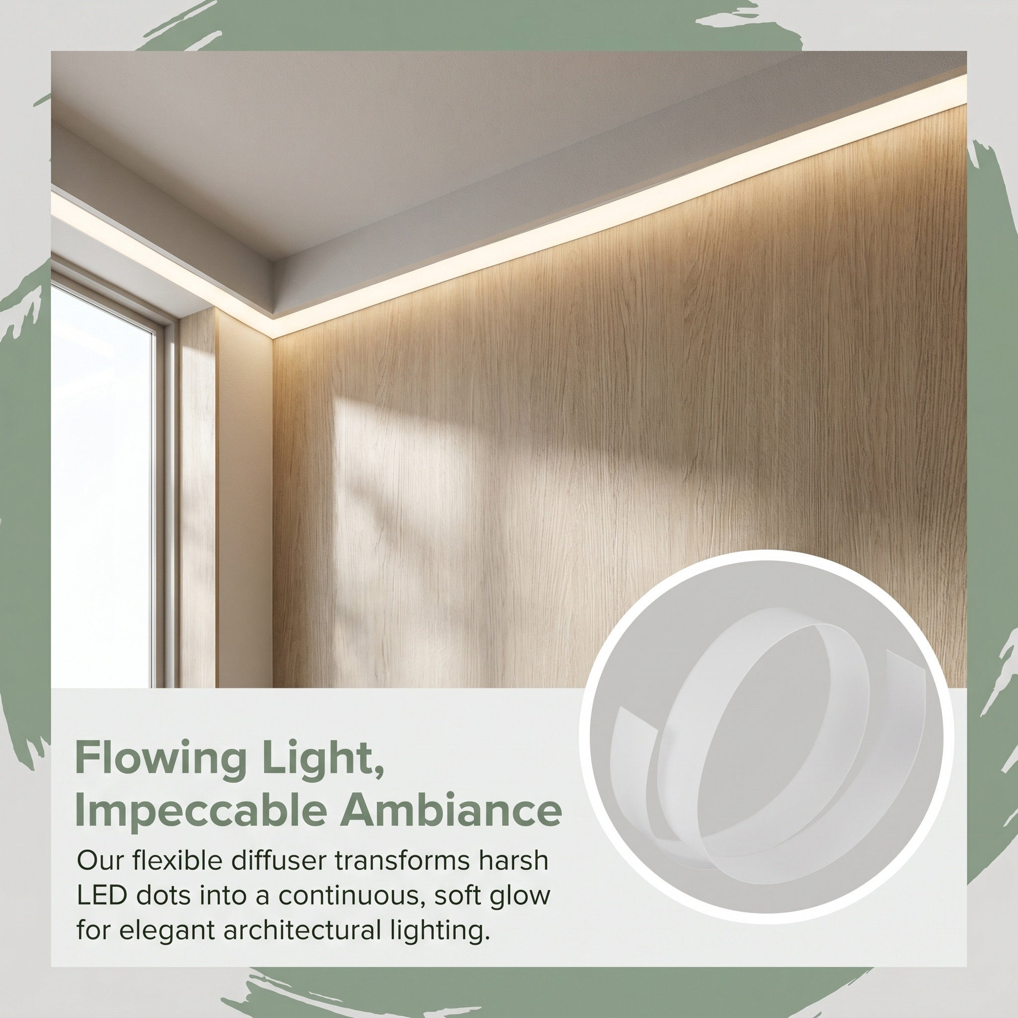48 Inch LED Strip Diffuser Pan - огляд і ціна Led Strip Lights